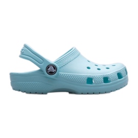 Klapki Crocs Classic Clog Jr 204536-4O9 niebieskie