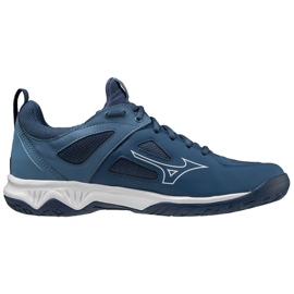 Buty do piłki ręcznej Mizuno Ghost Shadow  X1GA218021 niebieskie niebieskie