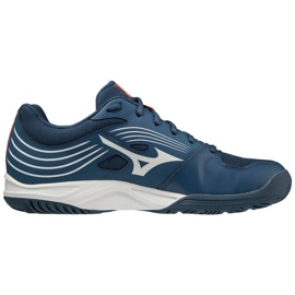 Buty do siatkówki Mizuno Cyclone Speed 3 M V1GA218021 niebieskie niebieskie