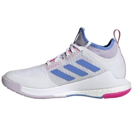 Buty do siatkówki adidas CrazyFlight Mid M HQ3489 białe białe