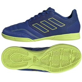 Buty piłkarskie adidas Top Sala Competition Jr GY9036 niebieskie niebieskie