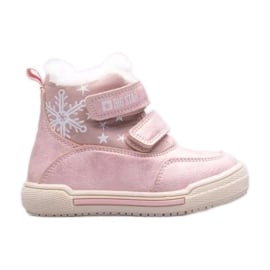 Buty, śniegowce Big Star Jr KK374188 różowe