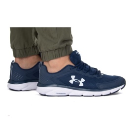Buty Under Armour Charged Assert 9 M 3024590-400 granatowe