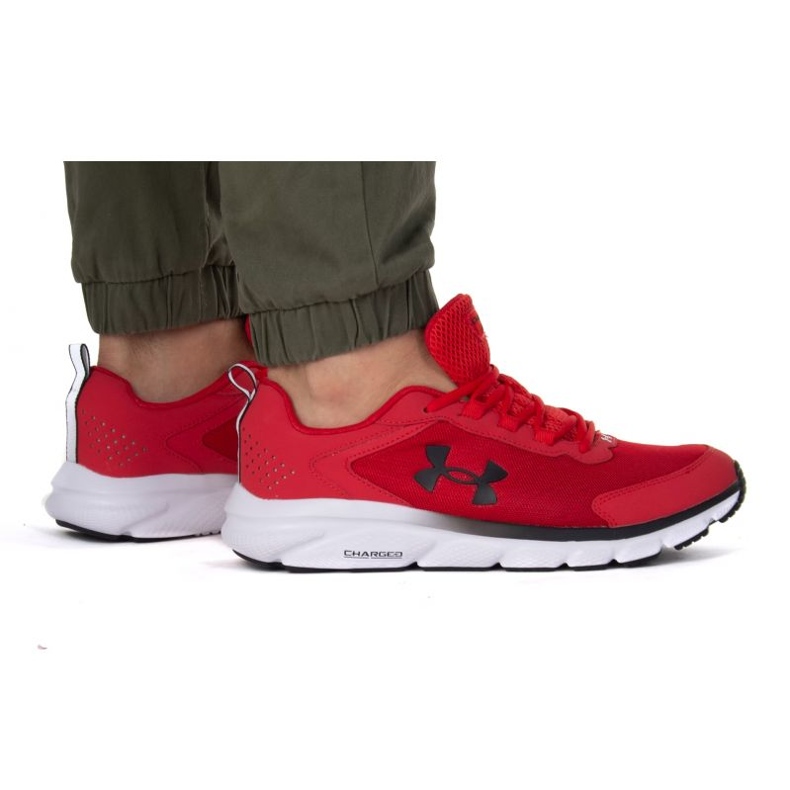 Buty Under Armour Charged Assert 9 M 3024590-600 czerwone