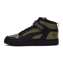 Buty Puma Rebound Mid Strap Wtr 38637602 czarne