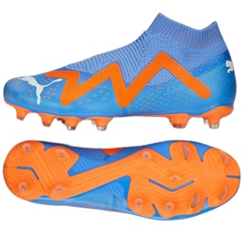 Buty piłkarskie Puma Future Match Ll FG/AG 107176 01 niebieskie niebieskie
