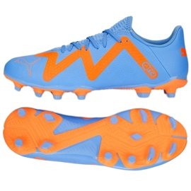 Buty piłkarskie Puma Future Play FG/AG M 107187 01 niebieskie niebieskie