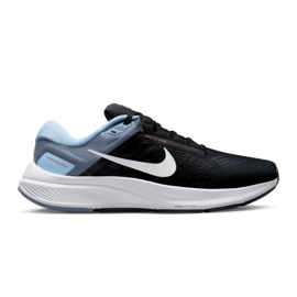 Buty do biegania Nike Structure 24 M DA8535-008 czarne niebieskie