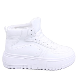 BM Sneakersy za kostkę Storm All White białe