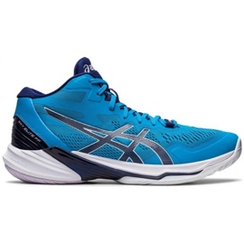 Buty siatkarskie Asics Sky Elite Ff Mt 2 1051A065 403 niebieskie niebieskie