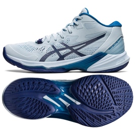 Buty siatkarskie Asics Sky Elite Ff Mt 2 W 1052A054 402 niebieskie niebieskie