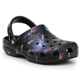 Klapki Crocs Classic Out Of This World Ii  206818-001 czarne