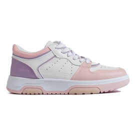Buty sportowe damskie Shelovet pastelowe kolory wielokolorowe