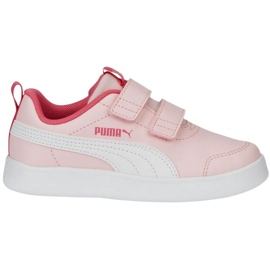 Buty Puma Courtflex v2 V Ps  371543 25 różowe