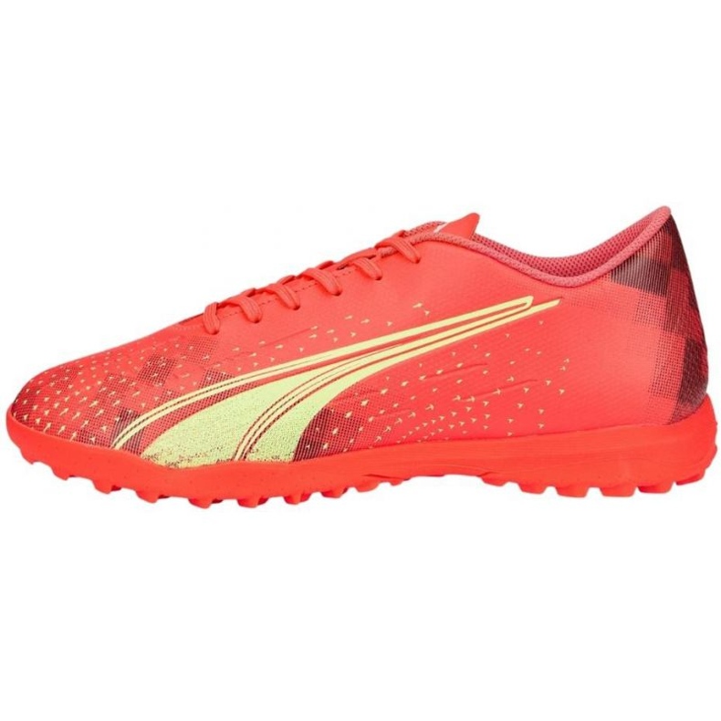 Buty piłkarskie Puma Ultra Play Tt M 106909 03 pomarańczowe pomarańcze i czerwienie