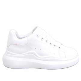 BM Buty sportowe damskie Leone White białe