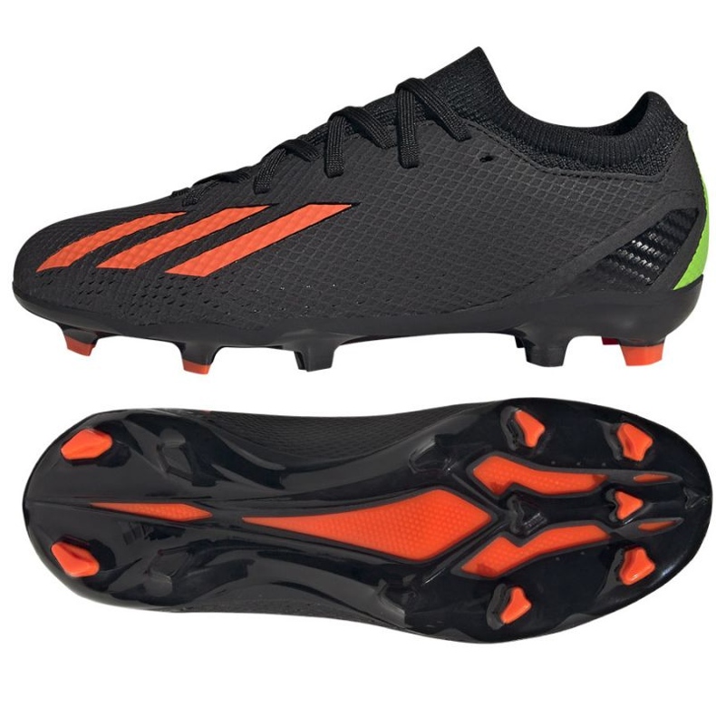 Buty adidas X Speedportal.3 Fg Jr ID4923 czarne czarne
