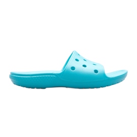 Klapki CROCS Classic Slide Kids 206396-4SL niebieskie