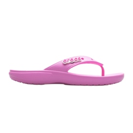 Klapki damskie Crocs Classic Flip 207713-6SW różowe