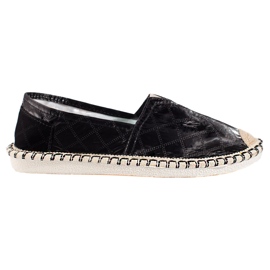 Espadryle damskie Shelovet czarne