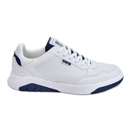 Męskie Buty Sportowe Memory Foam Big Star JJ174318 Białe