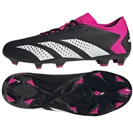Buty piłkarskie adidas Predator Accuracy.3 L Fg M GW4602 czarne czarne
