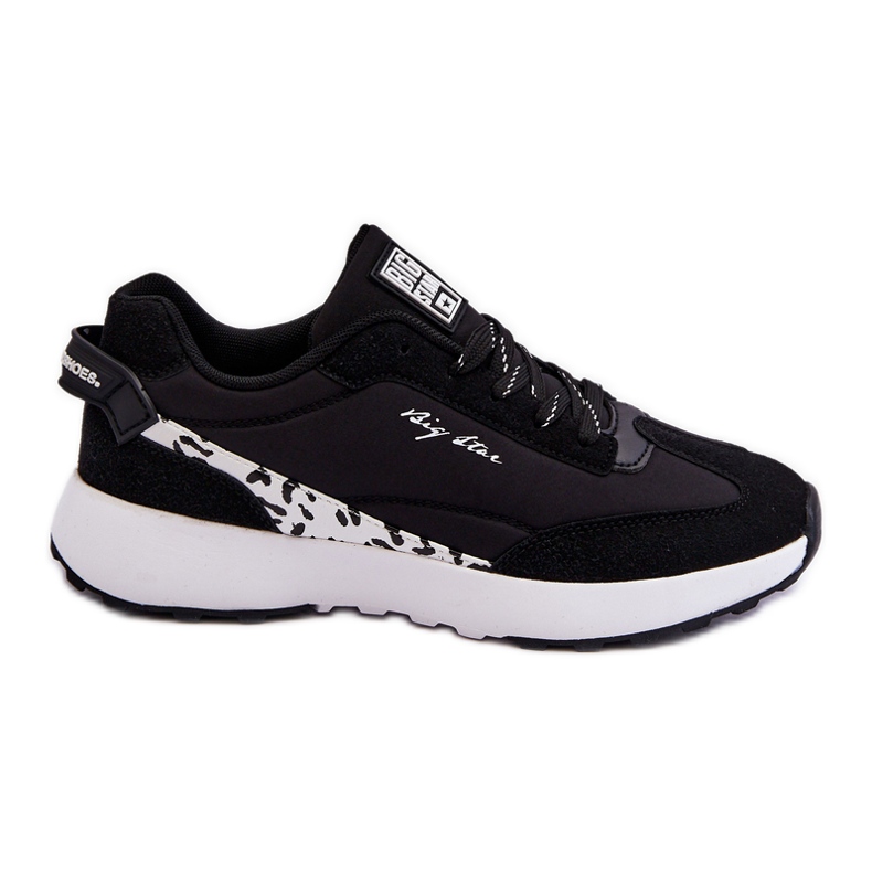 Damskie Sneakersy Memory Foam System Big Star LL274956 Czarne