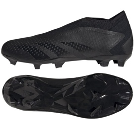Buty piłkarskie adidas Predator Accuracy.3 Ll Fg M GW4598 czarne czarne