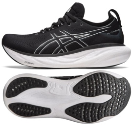 Buty do biegania Asics Gel-Nimbus 25 M 1011B547 001 czarne