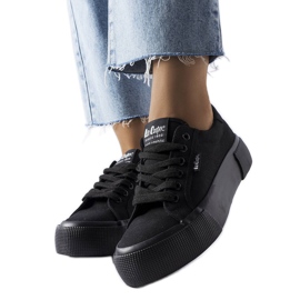 Czarne trampki Lee Cooper LCW-22-31-0885L
