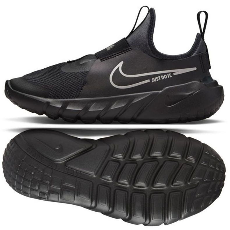 Buty do biegania Nike Flex Runner 2 Jr DJ6038-001 czarne