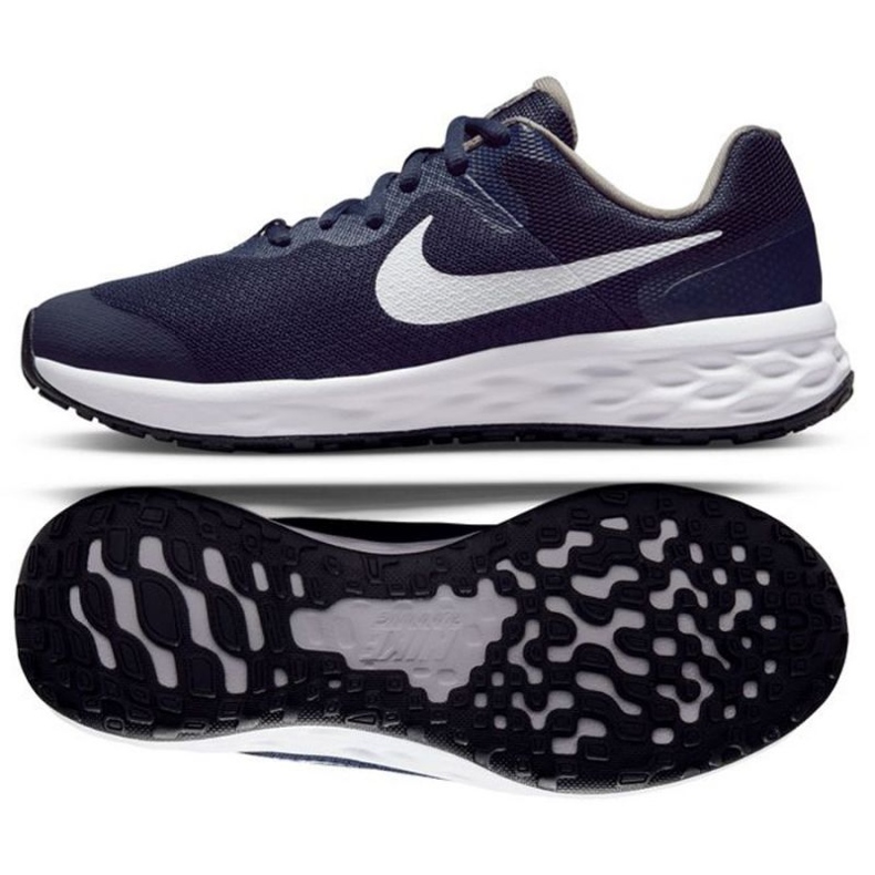 Buty Nike Revolution 6 Jr DD1096-400 białe