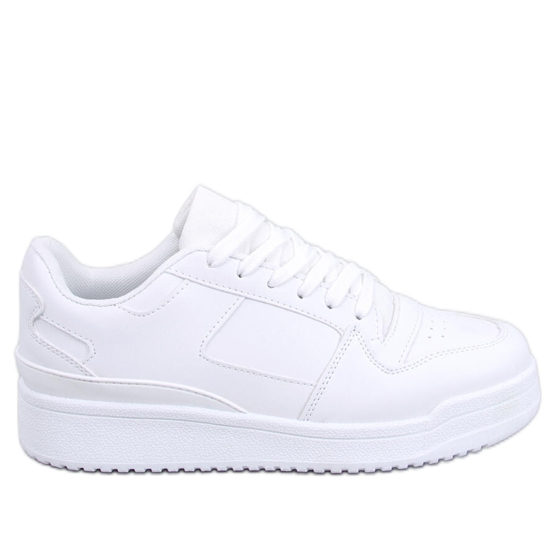 PA1 Sneakersy damskie Nicholls White białe