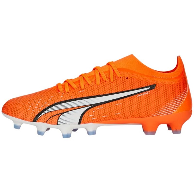 Buty piłkarskie Puma Ultra Match FG/AG M 107217 01 pomarańcze i czerwienie pomarańczowe