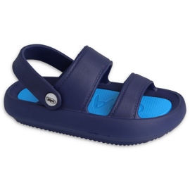 Befado obuwie dziecięce - dark navy blue/ blue 069X008 niebieskie