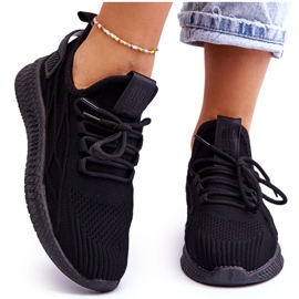 Damskie Wsuwane Sneakersy Big Star LL274711 Czarne