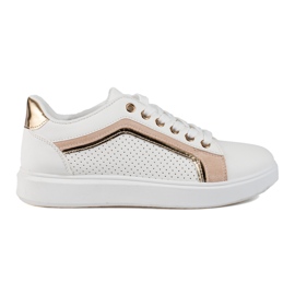 Klasyczne damskie buty sportowe białe Shelovet