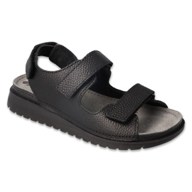 Befado Inblu obuwie damskie  158D206 czarne