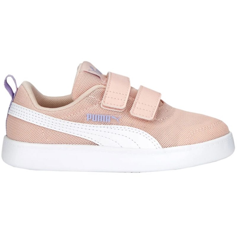 Buty Puma Courtflex v2 Mesh V Ps Jr 371758 13 różowe