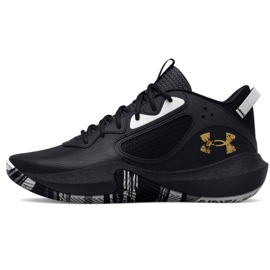 Buty do koszykówki Under Armour Gs Lockdown 6 Jr 3025617 003 czarne czarne
