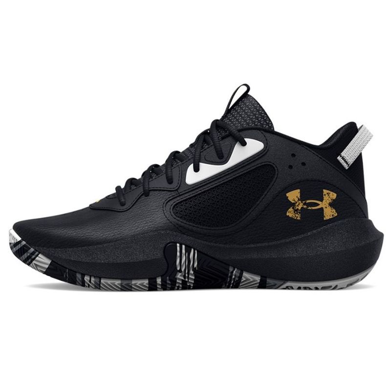 Buty do koszykówki Under Armour Gs Lockdown 6 Jr 3025617 003 czarne czarne