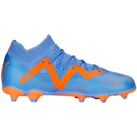 Buty piłkarskie Puma Future Match FG/AG Jr 107195 01 niebieskie
