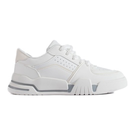Białe sneakersy damskie Shelovet