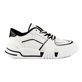 Białe sneakersy damskie Shelovet