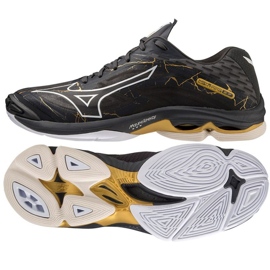 Buty do siatkówki Mizuno Wave Lightning Z7 M V1GA220041 odcienie szarości