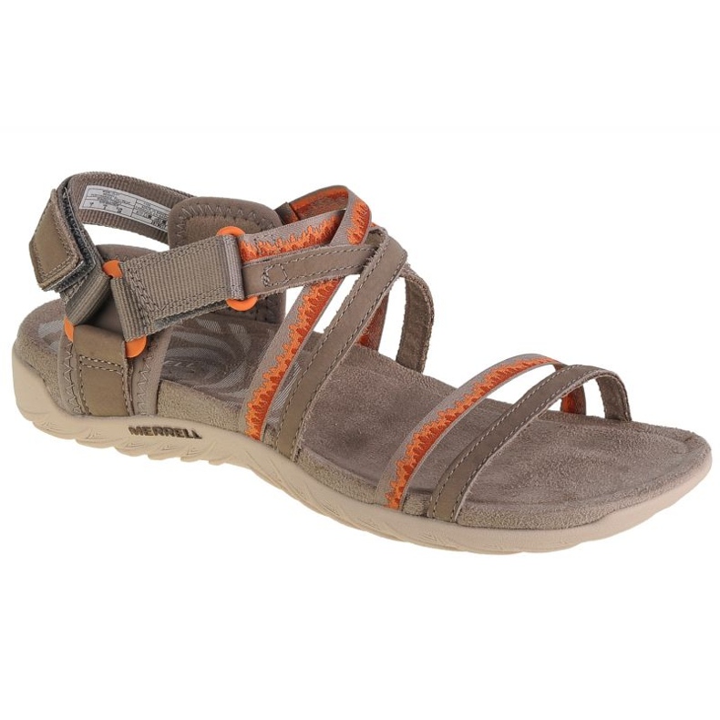 Sandały Merrell Terran 3 Cush Lattice Sandal W J005664 beżowy