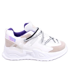 BM Buty sportowe Farey White beżowy