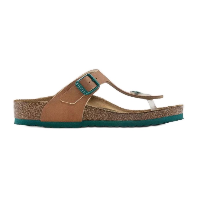 Klapki Birkenstock Gizeh Bs Jr 1024337 brązowe