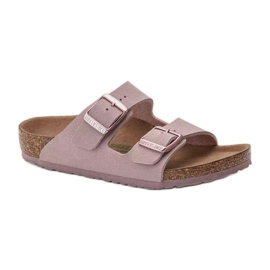 Klapki Birkenstock Arizona Bs Jr 1023357 różowe