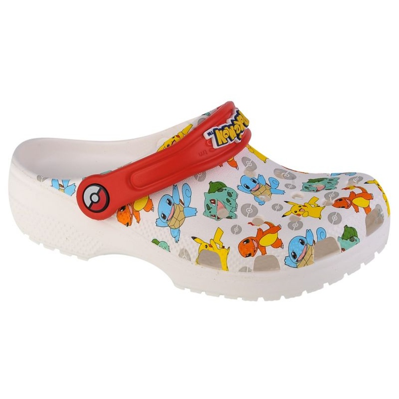 Klapki Crocs Pokemon Classic Kids Clog Jr 207739-94S białe